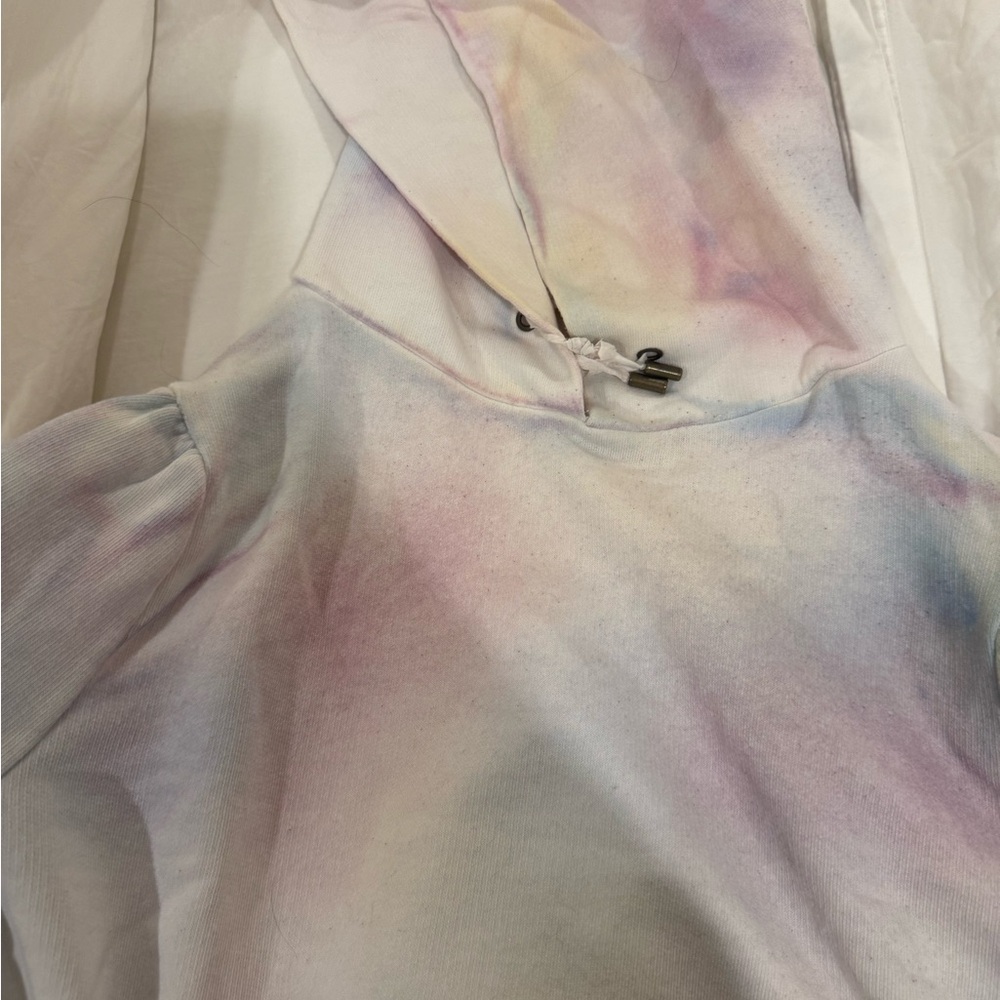 LoveShackFancy Pastel Tie-Dye Hoodie